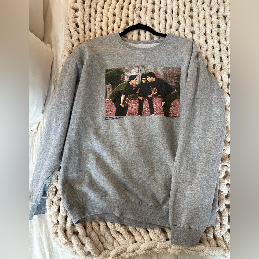 Gray crew neck Friends Sweatshirt